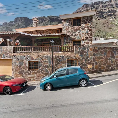 Villa Canarian With Pool 27c, Lovely Patio And Parking Mogan